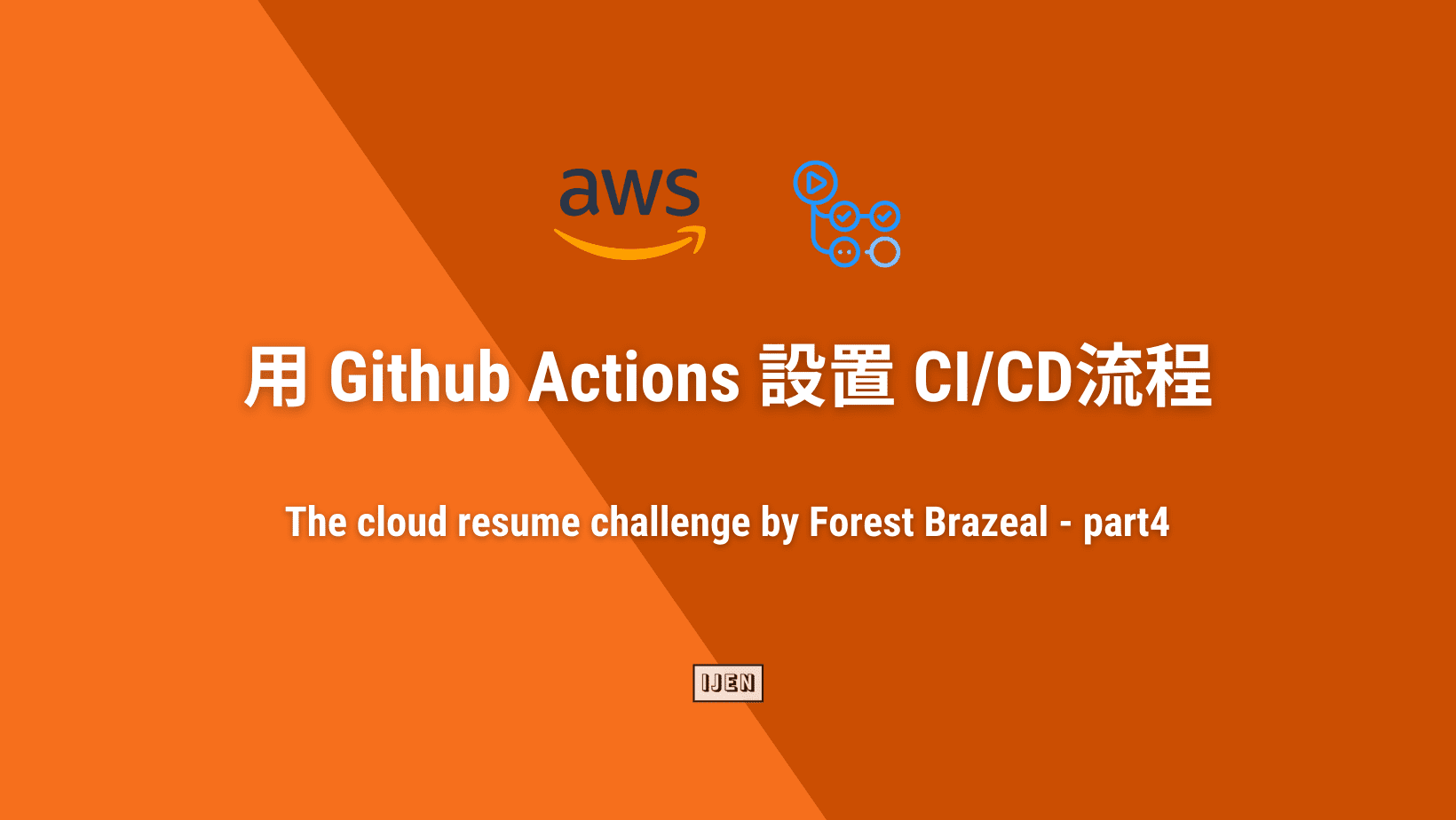 The cloud resume challenge by Forest Brazeal – part4